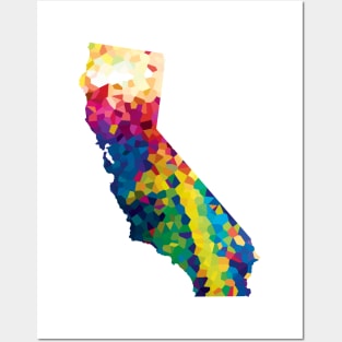 California Rainbow Posters and Art